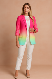 Elegant Women's Jacket with Shawl Collar for Stylish Occasions - Lightweight & Versatile Outerwear 7