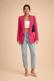 Women's Jacket - Stylish Versatile Everyday Coats for Casual and Professional Wear 8
