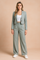 Women's Striped Two-Piece Suit for Modern Elegance and Comfortable Style 2